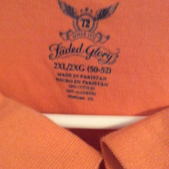 Orange polo shirt - Picture 2 of 2